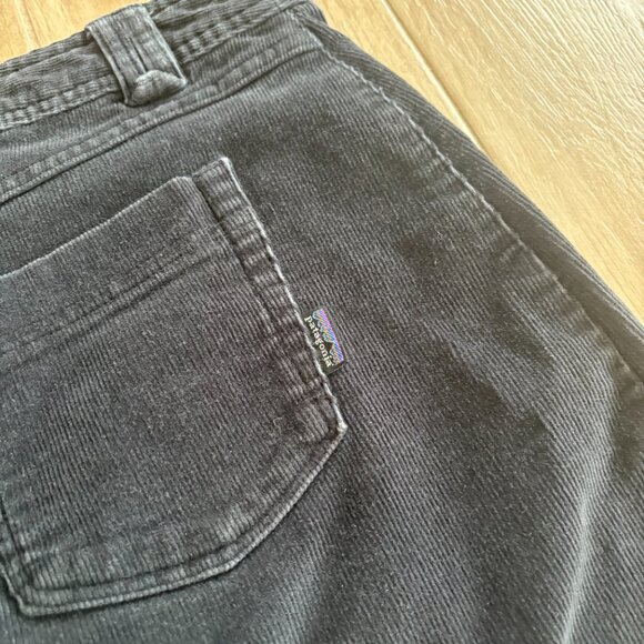 Vintage Patagonia Corduroy Skirt Women's 8 Raven Outdoor Gorpcore Hiking Y2K - Picture 8 of 12